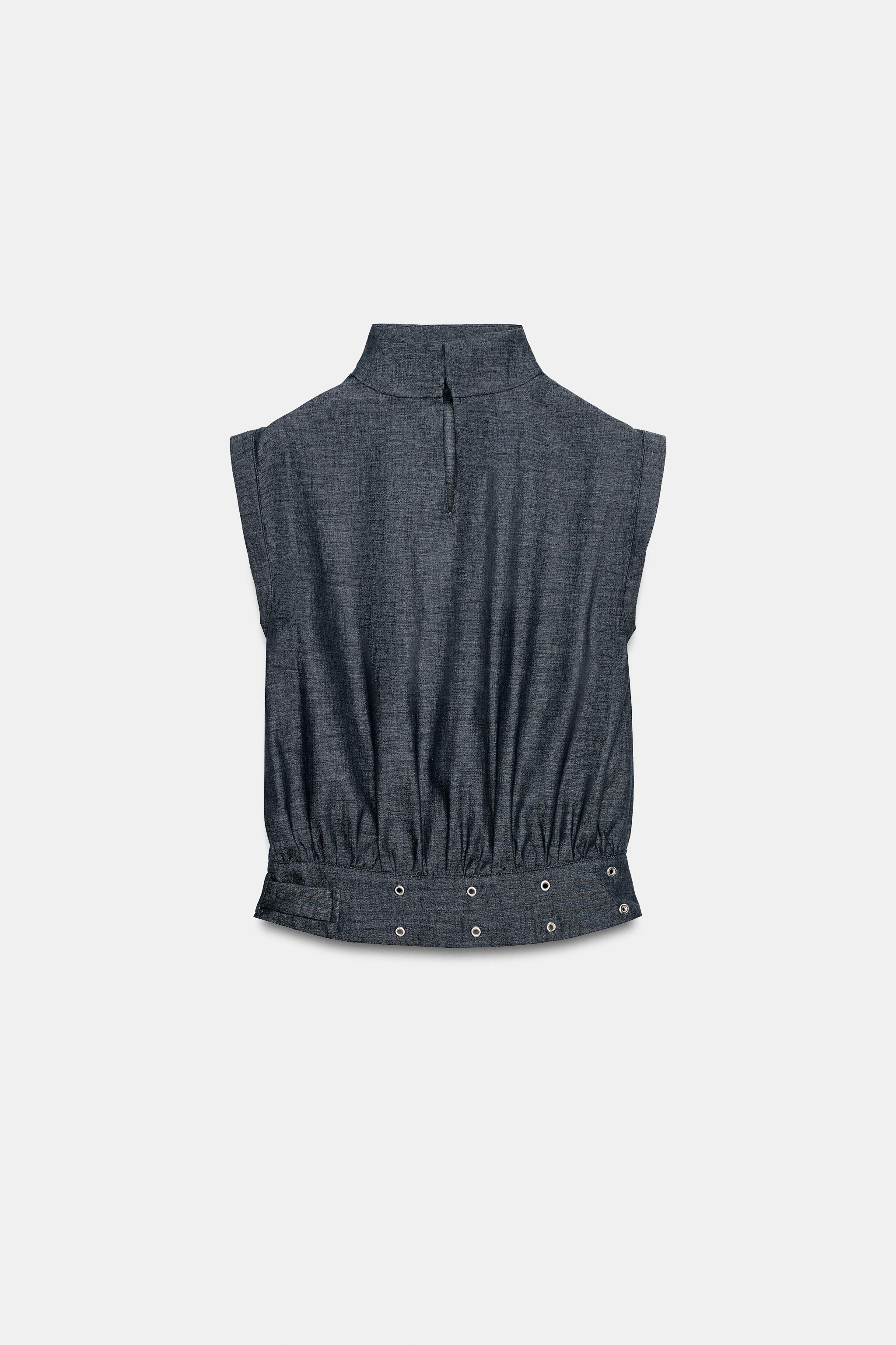 TOP LIN BOUCLE CLOUS